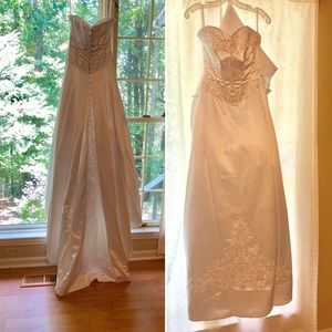 Private Collection Beaded Bodice Wedding Dress